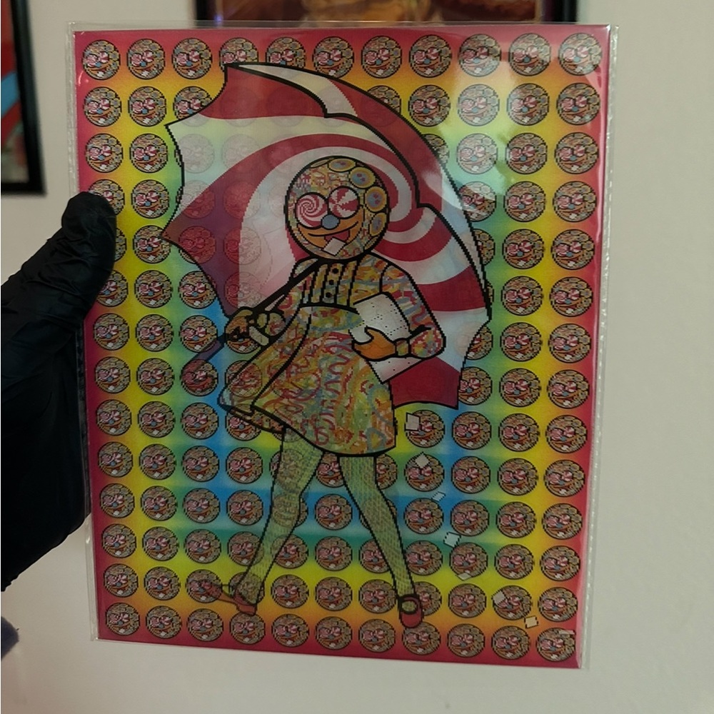 COPY - Gongter x slinger psychedelic print. Comes with sticker.Buyer cancelled.!